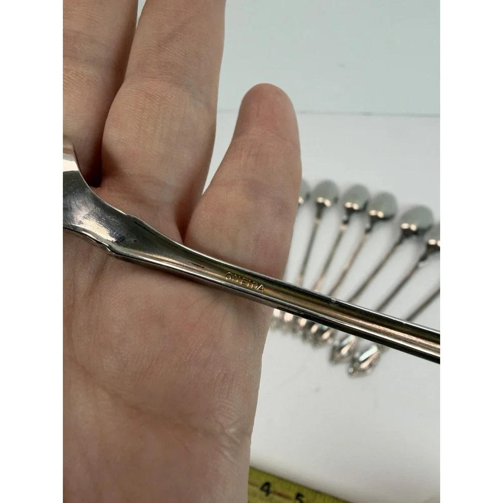 Oneida RAPHAEL Stainless Distinction Deluxe Iced Tea Spoons Lot Of 10